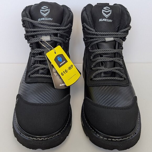 SUREWAY 6 Inch Heavy Duty Work Boots, Size 11, Leather, Soft Toe, Waterproof main image 10